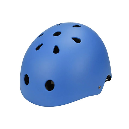 Casco urbano infantil azul