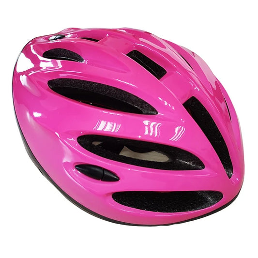 Casco aerodinámico liviano rosado