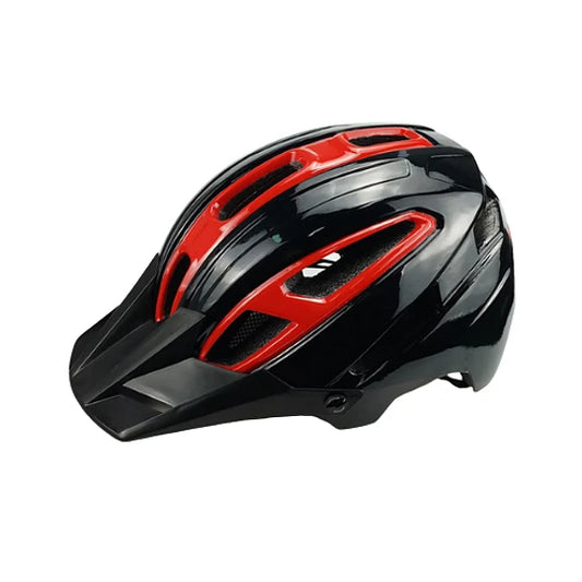 Casco bicolor amplia visera para protección del sol